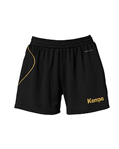 Kempa Curve Shorts Women schwarz/gold