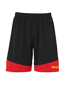 Kempa Emotion 2.0 Shorts schwarz/rot/gelb