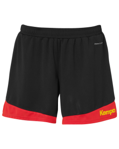 Kempa Emotion 2.0 Shorts Women schwarz/rot/gelb