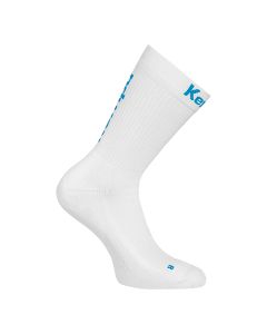Kempa Logo Classic Socken weiß/kempablau