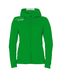 Kempa Player Kapuzenjacke Women grün/weiß