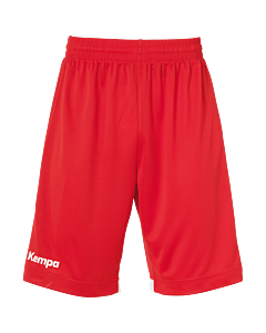 Kempa Player Long Shorts rot/weiß