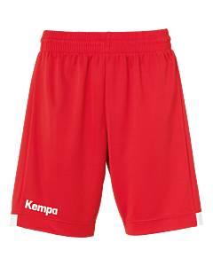 Kempa Player Long Shorts Women rot/weiß