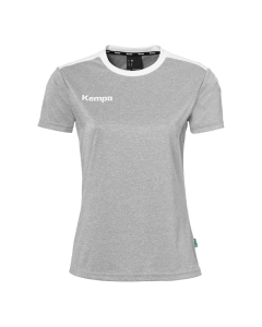 Kempa Emotion 27 Shirt Damen dark grau melange/weiss