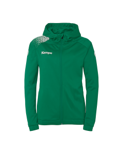 Kempa Ambition 28 Kapuzenjacke Damen lagune/weiß