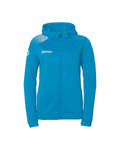 Kempa Ambition 28 Kapuzenjacke Damen kempablau/weiß