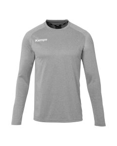 Kempa Performance Langarmshirt dark grau melange