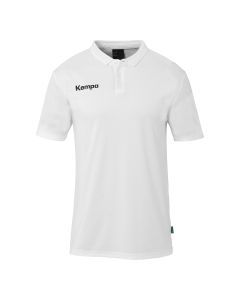 Kempa Poly Polo Shirt weiß
