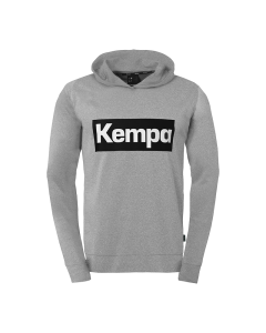 Kempa Promo Hoodie dark grau melange