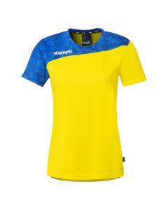 Kempa Athletics 29 Shirt Damen limonengelb/royal