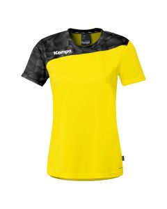 Kempa Athletics 29 Shirt Damen limonengelb/schwarz