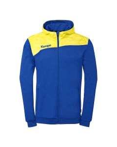 Kempa Athletics 29 Kapuzenjacke royal/limonengelb