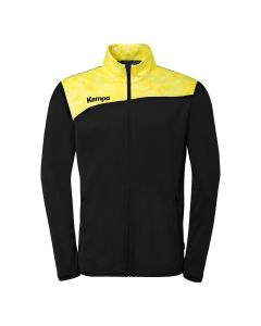 Kempa Athletics 29 Poly Jacke schwarz/limonengelb