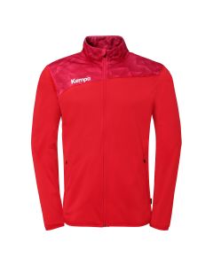 Kempa Athletics 29 Poly Jacke rot/chilirot
