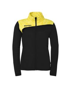 Kempa Athletics 29 Poly Jacke Damen schwarz/limonengelb