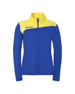 Kempa Athletics 29 Poly Jacke Damen royal/limonengelb