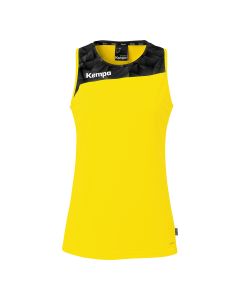 Kempa Athletics 29 Tank Top Damen limonengelb/schwarz