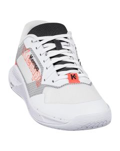 Kempa Kourtfly Two Hallenschuhe weiß/schwarz/fluo rot
