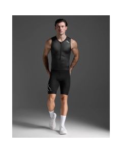 2XU Mens Core Trisuit Triathlonanzug - black/white