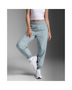 2XU Womens Aero Hi-Rise Woven Jogger Jogginghose - smoke blue/white reflective