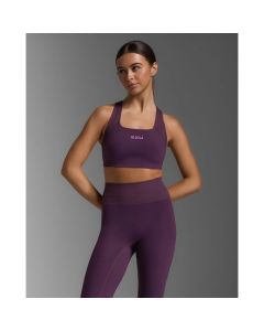2XU Womens Longline - port/hyper violet