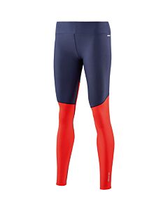 Skins DNAmic Soft Womens Long Tights (navy blue/coral red)
