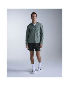 2XU Mens Ignition Shield Waterproof Jkt - olive leaf/black reflective