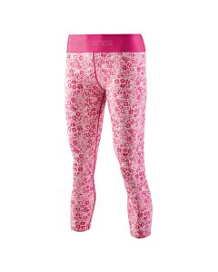 Skins DNAmic Primary Womens 7/8 Tights Skyscraper (petit floral pink)