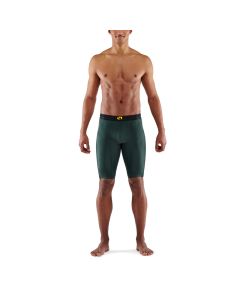 Skins Mens 5-Series Half Tights (forest green)