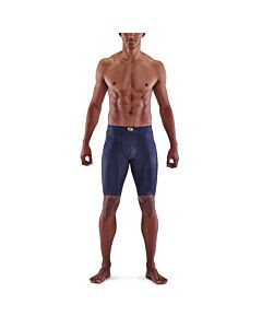 Skins Mens 5-Series Half Tights (navy blue)