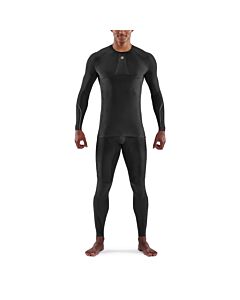 Skins Mens 5-Series Compression Long Sleeve Top (black)