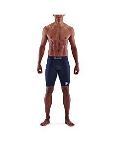 Skins Mens 1-Series Half Tights (navy blue)