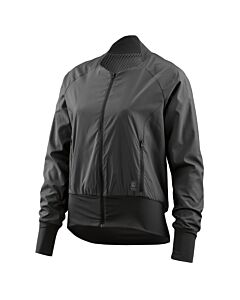 Skins Activewear Women's Running Interlect Bomber Jacket (black)