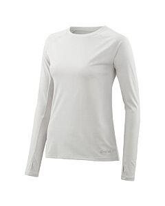 Skins Activewear Siken Womens L/S Top (silver/marle)
