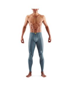 Skins Mens 3-Series Long Tights (blue grey)