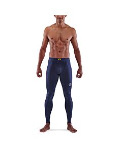 Skins Mens 3-Series T&amp;R Long Tights (navy blue)