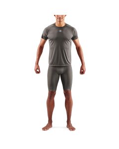 Skins Mens 3-Series Short Sleeve Top (charcoal)