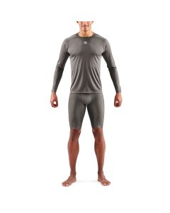 Skins Mens 3-Series Long Sleeve Top (charcoal)