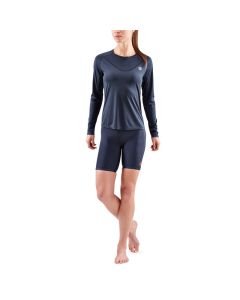 Skins Womens 3-Series Long Sleeve (navy blue)