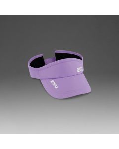 2XU Unisex Run Visor- grape fizz/white