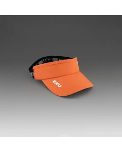 2XU Unisex Performance Visor - ember/white
