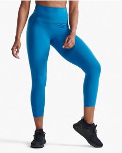2XU Womens Form Stash Hi-Rise Comp 7/8 seaport/seaport