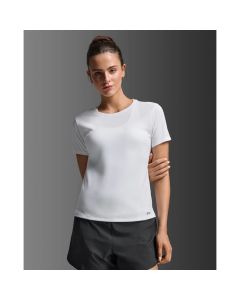 2XU Womens Aero Mesh Tee white/silver reflective