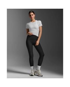 2XU Womens Fluid Hi-Rise 7/8 Tights black/black